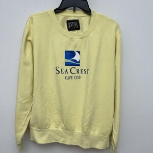 Vintage‎ Austins Cape Cod Sweatshirt, Yellow, Sea Crest, Size XLarge